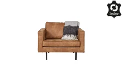 Ledersessel Rodeo 1-Sitzer Cognac-BePureHome