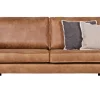 Ledersofa Rodeo 2,5-Sitzer Cognac 190-BePureHome Outlet