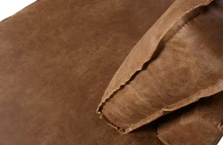 Ledersofa Rodeo 2,5-Sitzer Cognac 190-BePureHome Outlet