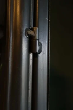 Metallschrank Vitrine Purist 180 Vintage Industrial Metall/Glass-PTMD Online