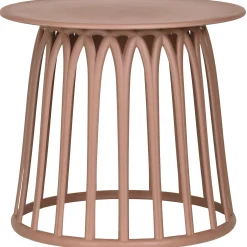 Outdoor Couchtisch Beistelltisch Boy Bliss Kunststoff Salmon Pink-WOOOD Discount