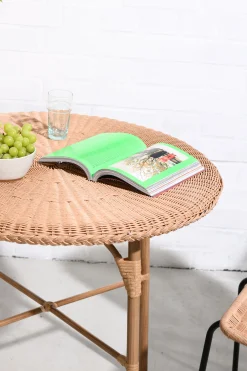 Outdoor Esstisch Cabana Bistro PE-Rattan/Alu 80 Ø-Vintagehaus New