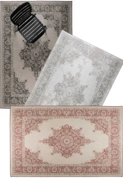 Outdoor Teppich Coventry Persermuster Beige 170 x 240-Zuiver New