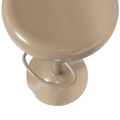 Retro Barhocker Monochrome Metall höhenverstellbar Sand-WOOOD Discount