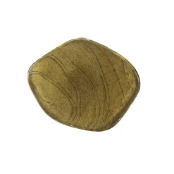 Retro Beistelltische Eclipse Glas Metall Antik-Gold S-Vintagehaus