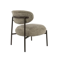 Retro Cocktailsessel Round in Cargo Sand-Vintagehaus Hot
