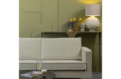 Retro Ecksofa Samt Rodeo 3-Sitzer Rechts oder Links 300/160 Pistazie Links-BePureHome Online