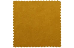 Retro Ecksofa Samt Rodeo 3-Sitzer Rechts oder Links 300/160 Ocker Links-BePureHome New