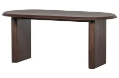 Retro Esstisch Ellipse Nussbaum 180-De Eekhoorn