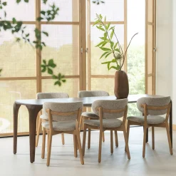 Retro Esstisch Fiore Organic Mangholz 230 cm-WOOOD Clearance