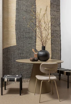 Retro Esstisch Jorre Rund Hellbraun 120 cm-WOOOD Sale