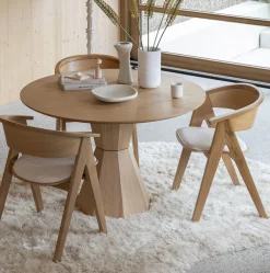 Retro Esstisch Lotus Geometrische Form Rund 120 cm-Zuiver Outlet