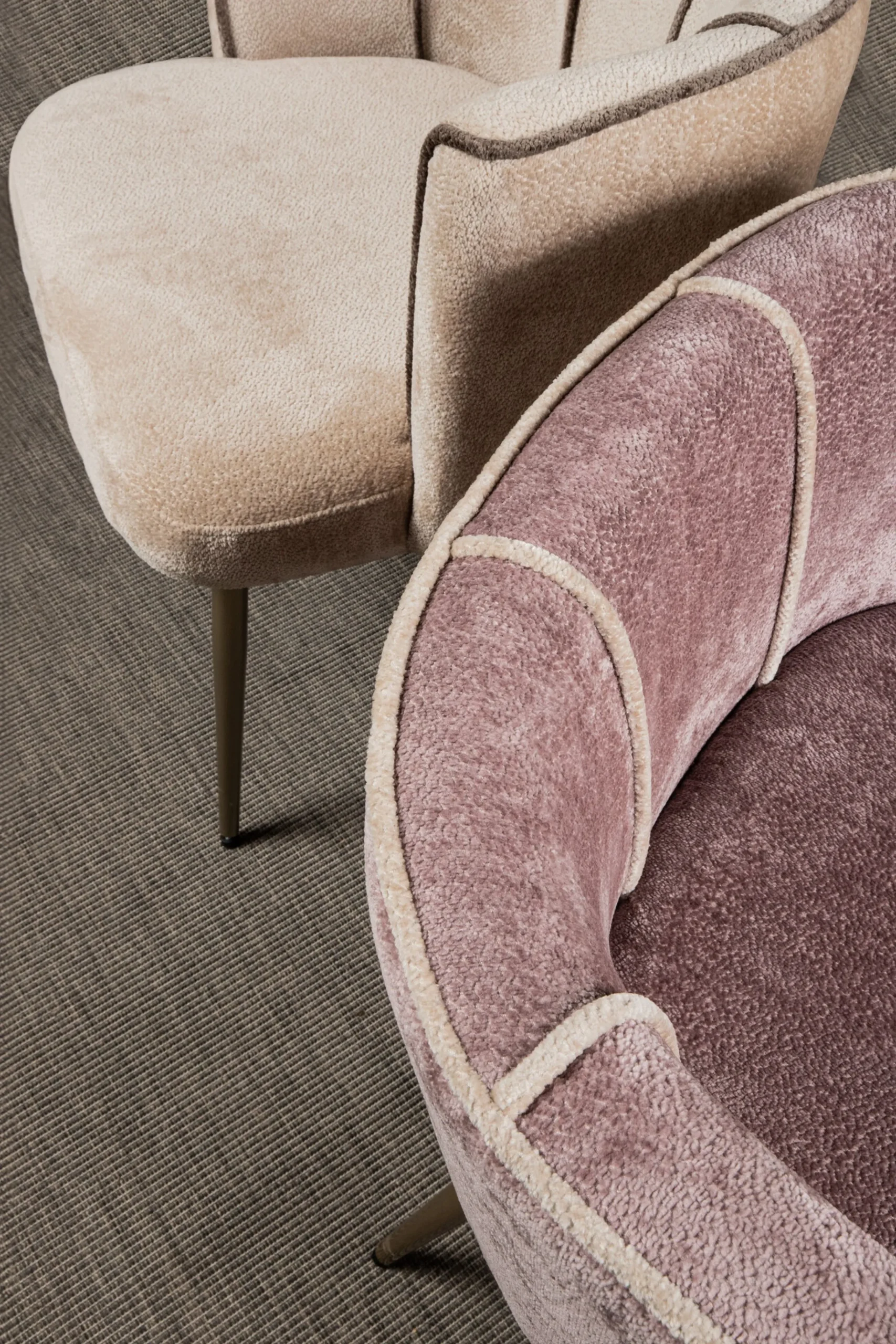 Retro Esszimmerstuhl Esstischstuhl Aphrodite Beige-PTMD Online