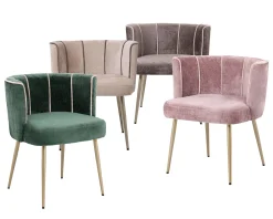 Retro Esszimmerstuhl Esstischstuhl Aphrodite Beige-PTMD Online