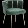 Retro Esszimmerstuhl Esstischstuhl Aphrodite Smaragdgrün-PTMD Best