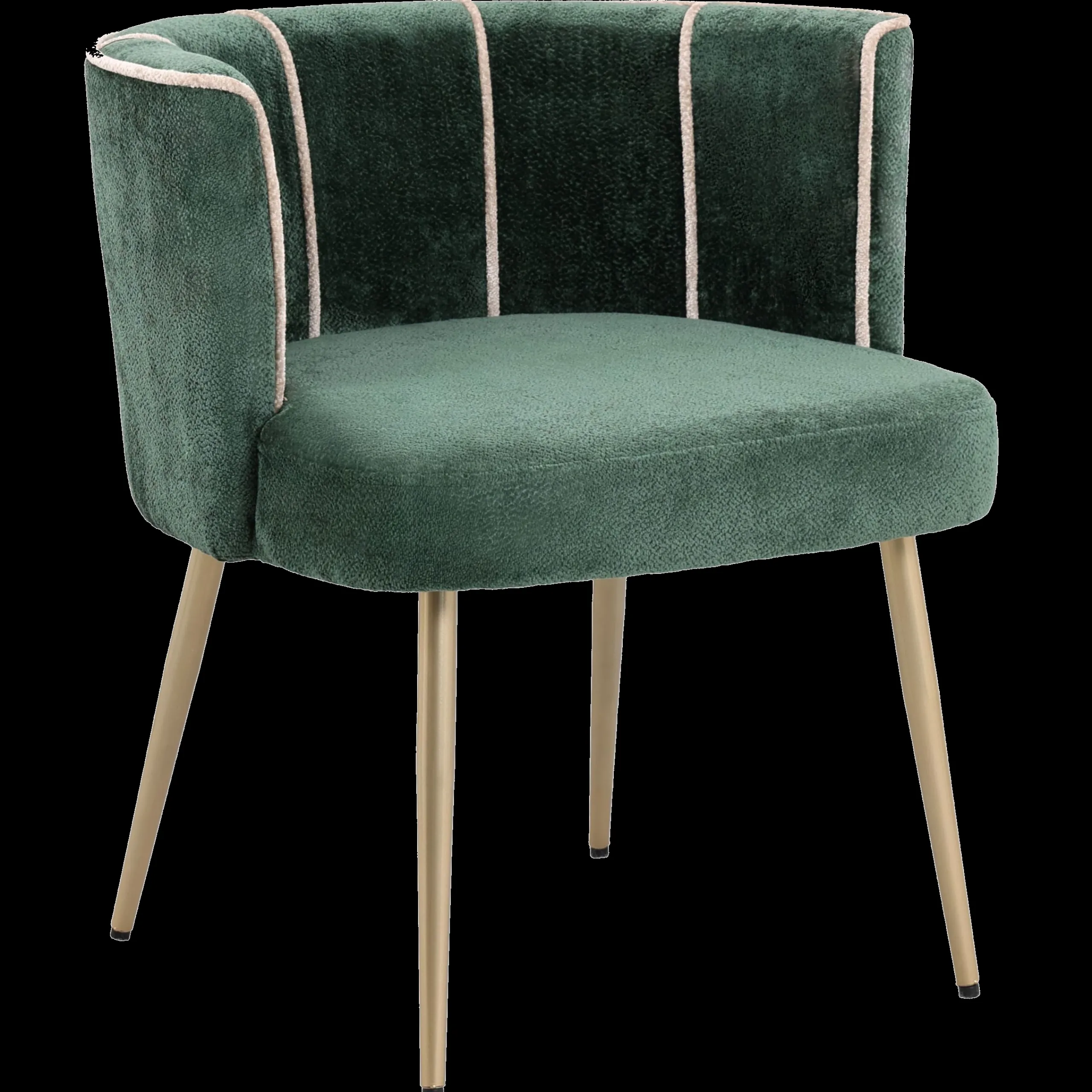 Retro Esszimmerstuhl Esstischstuhl Aphrodite Smaragdgrün-PTMD Best
