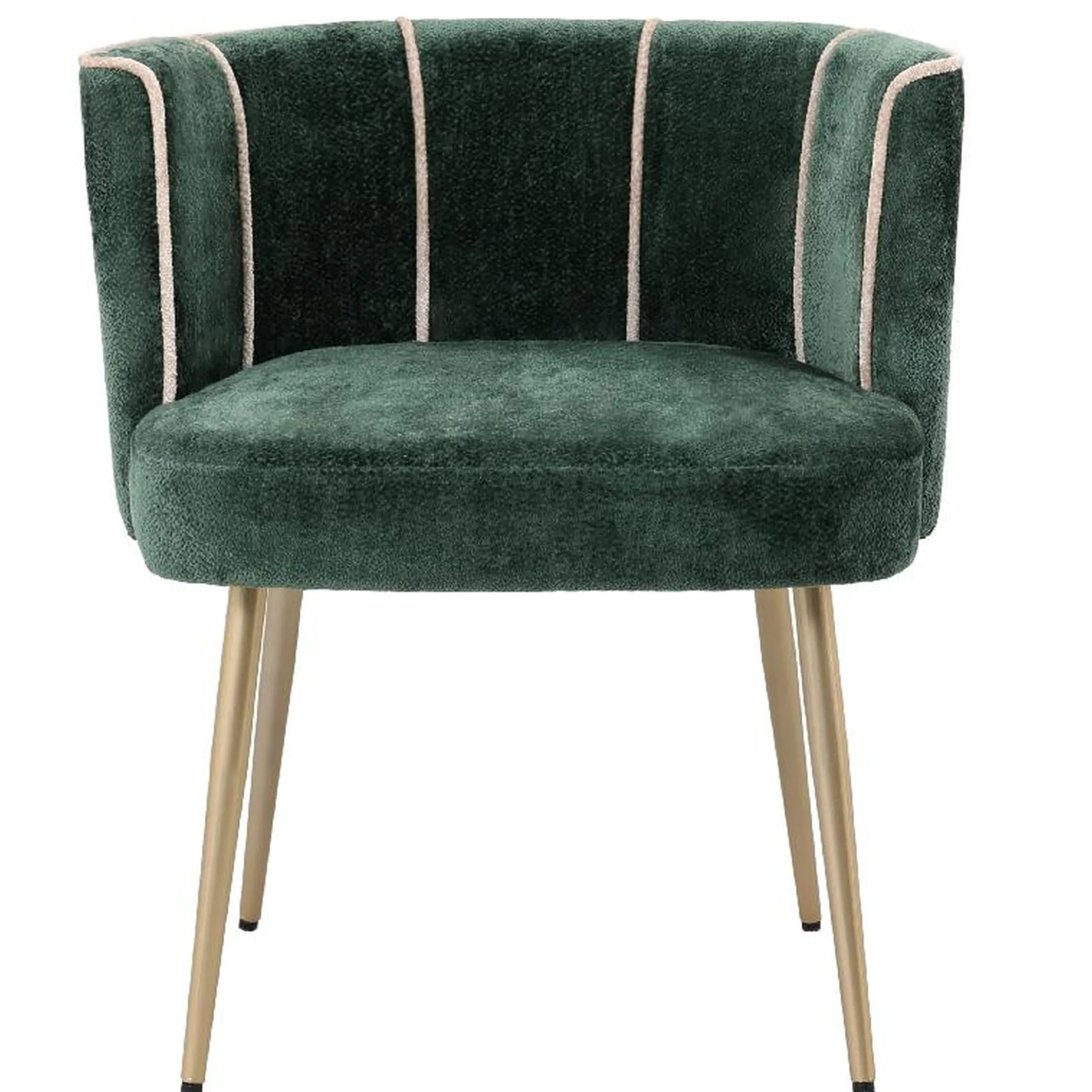 Retro Esszimmerstuhl Esstischstuhl Aphrodite Smaragdgrün-PTMD Best