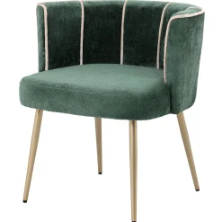 Retro Esszimmerstuhl Esstischstuhl Aphrodite Smaragdgrün-PTMD Best