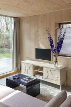 Retro Fliesentisch Tiles Couchtisch Metro Fliesen Blau-Zuiver New