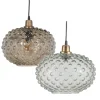 Retro Hängelampe Bubbles Glas in zwei verschiedenen Farben-BePureHome Clearance