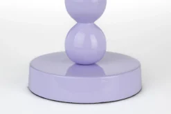 Retro Kerzenständer Bubbles Two Shiny Lilac Metall-Zuiver Discount
