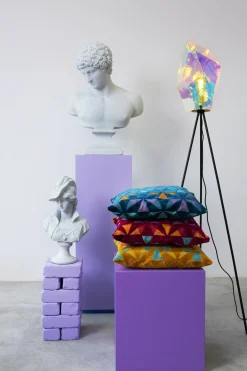 Retro Kissen Start The Fireworks in drei verschiedenen Farben-Bold Monkey New