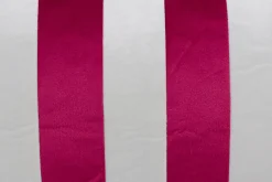 Retro Kissen Stripes in Rot-Weiß 60 cm-Vintagehaus Accessoires Sale