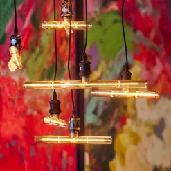 Retro LED-Glühbirne Linear dimmbar S-Vintagehaus Lampen Best