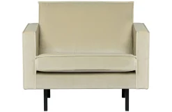 Retro Samtsessel Rodeo 1-Sitzer verschiedene Farben-BePureHome Hot