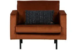 Retro Samtsessel Rodeo 1-Sitzer verschiedene Farben-BePureHome New