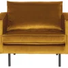 Retro Samtsessel Rodeo 1-Sitzer verschiedene Farben-BePureHome Discount