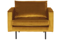 Retro Samtsessel Rodeo 1-Sitzer verschiedene Farben-BePureHome Discount
