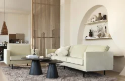 Retro Samtsofa Rodeo 3-Sitzer Pistazie-BePureHome Best