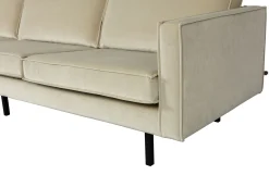 Retro Samtsofa Rodeo 3-Sitzer Pistazie-BePureHome Best