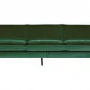 Retro Samtsofa Rodeo 3-Sitzer Waldgrün-BePureHome Clearance