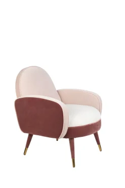 Retro Sessel Cocktailsessel SAM Rosa Lounger-Zuiver New
