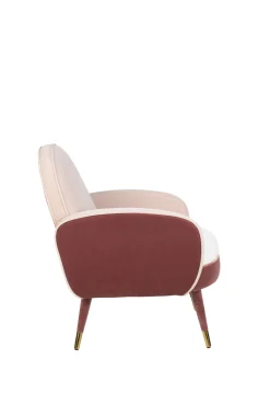 Retro Sessel Cocktailsessel SAM Rosa Lounger-Zuiver New