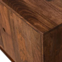 Retro Sideboard Kommode Staes Mangoholz 4 Türen 200 cm-WOOOD Sale