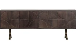Retro Sideboard TV-Board Draw Mangoholz Walnuss-Finish-BePureHome Hot