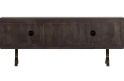 Retro Sideboard TV-Board Draw Mangoholz Walnuss-Finish-BePureHome Hot