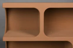 Retro Standregal Bücherregal Dundee Terracotta M-DutchBone Online