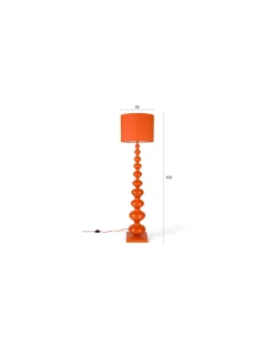 Retro Stehlampe When Orange Is King-Bold Monkey Outlet