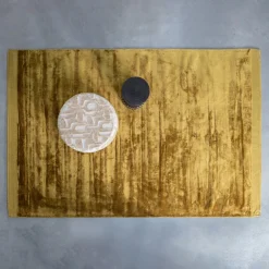 Retro Teppich Tammo Honiggelb 200 x 330 xm-WOOOD