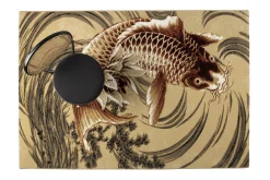 Retro Teppich The Legend Of Koi in 160 x 230 cm-Bold Monkey Best