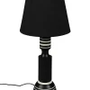 Retro Tischlampe Virgil Schwarz Weiß 60 cm-DutchBone Online