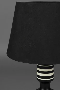 Retro Tischlampe Virgil Schwarz Weiß 60 cm-DutchBone Online