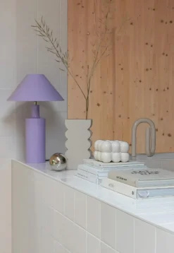 Retro Tischlampe Wonders Shiny Lilac Metall 53 cm-Zuiver Outlet