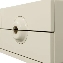 Retro TV-Board Lowboard Merge Beige-WOOOD Clearance