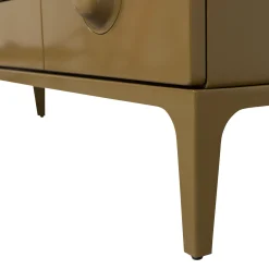 Retro TV-Board Lowboard Merge Olivgrün-WOOOD New