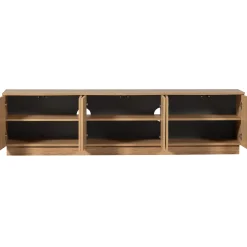 Retro TV-Board Sideboard Zuma 200 cm Eichenfurnier-WOOOD